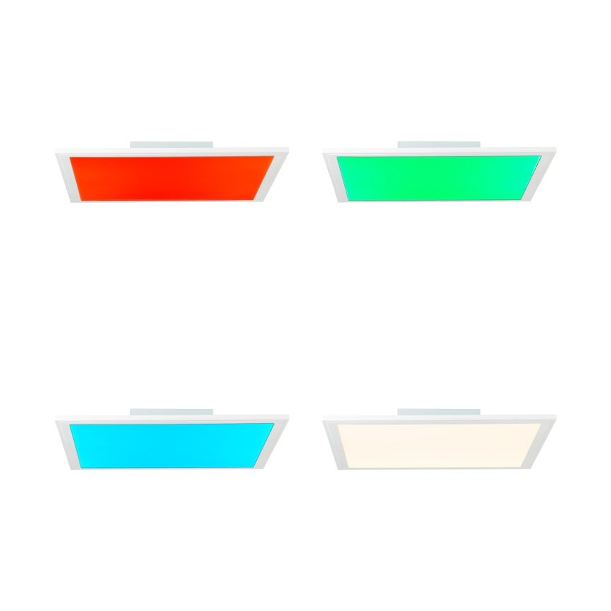 Brilliant - Dimmbare LED-RGBW-Deckenleuchte ABIE LED/24W/230V 2700-6500K + Fernbedienung