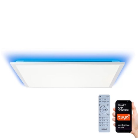 ELLERY LED-RGBW-Leuchte Brilliant | + Dimmbare LED/37W/230V Wi-Fi Fernbedienung – Beleuchtung Tuya