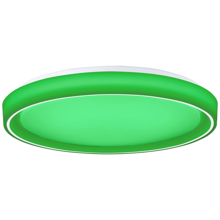 Brilliant - Dimmbare LED-RGBW-Deckenleuchte FLOCO LED/34W/230V 3000-6500K d 49,5 cm weiß + Fernbedienung