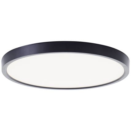 Brilliant - Dimmbare LED-RGBW-Deckenleuchte LOTTI LED/16W/230V 3000K d 30 cm schwarz Wi-Fi Tuya + Fernbedienung