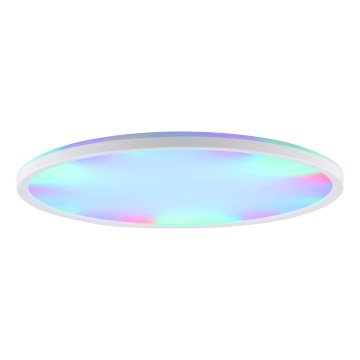 Brilliant - dimmbare LED RGBW-Deckenleuchte LUMARO LED/22W/230V 4000K Ø 42 cm weiß + Fernbedienung