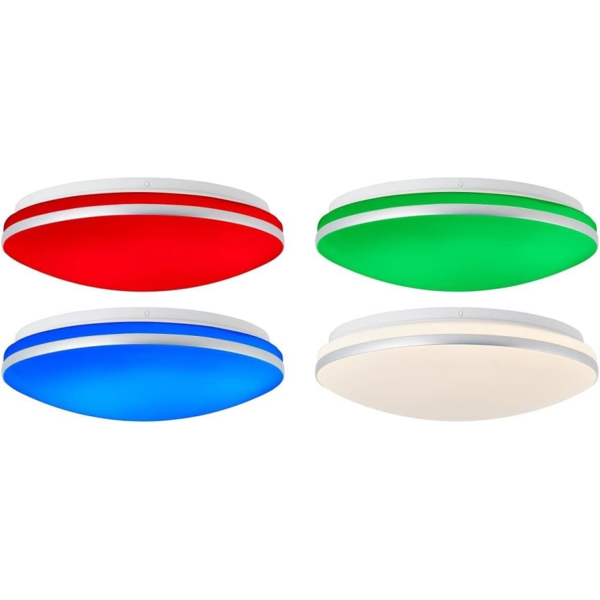 Brilliant - Dimmbare LED-RGBW-Deckenleuchte MIDWAY LED/14W/230V 3100-6500K Wi-Fi Tuya + Fernbedienung