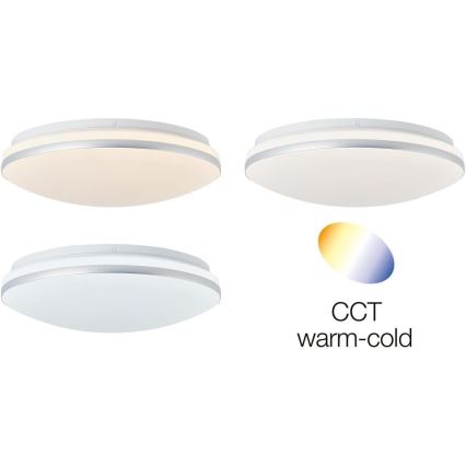 Brilliant - Dimmbare LED-RGBW-Deckenleuchte MIDWAY LED/14W/230V 3100-6500K Wi-Fi Tuya + Fernbedienung