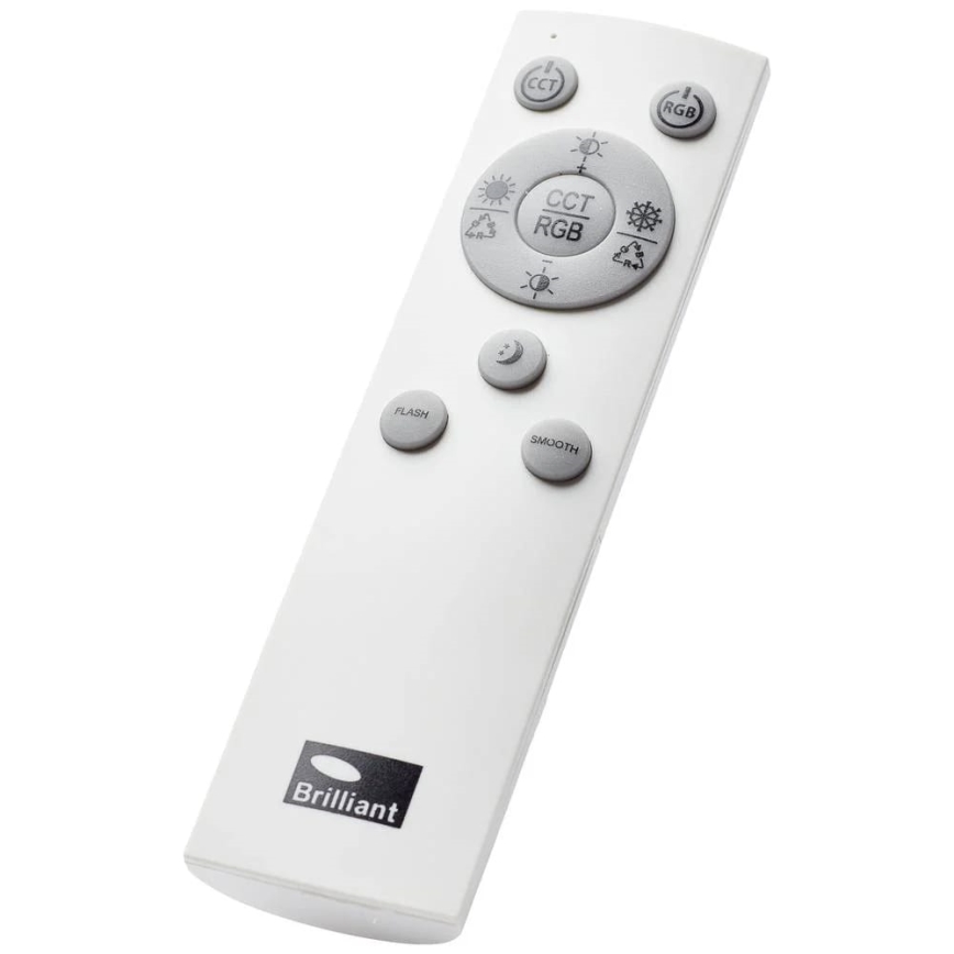 Brilliant - Dimmbare LED-RGBW-Deckenleuchte MIDWAY LED/14W/230V 3100-6500K Wi-Fi Tuya + Fernbedienung