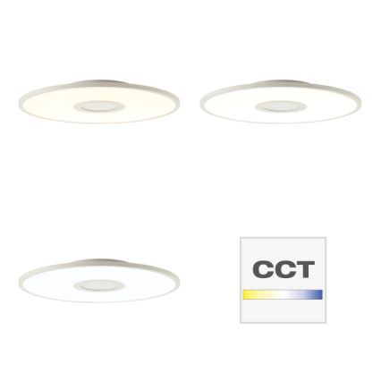 Brilliant - Dimmbare LED-RGBW-Deckenleuchte ODELLA LED/24W/230V 2700-6500K + Fernbedienung