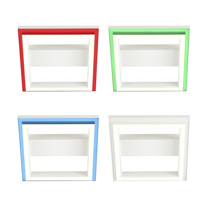 Brilliant - Dimmbare LED-RGBW-Deckenleuchte PALLAS LED/18W/230V 2700-6500K + Fernbedienung