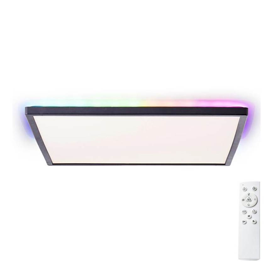Brilliant - Dimmbare LED-RGBW-Deckenleuchte SALTERY LED/22W/230V 3000-6500K + Fernbedienung