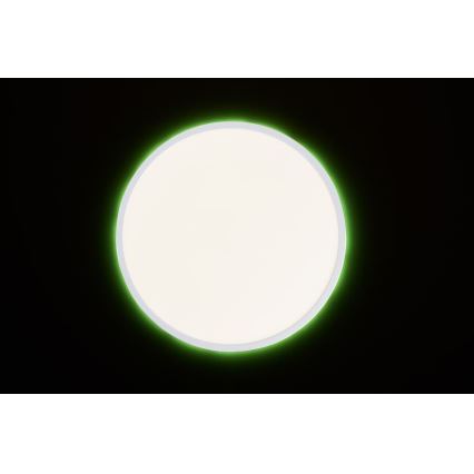 Brilliant - Dimmbare LED-RGBW-Deckenleuchte SALTERY LED/22W/230V 3000-6500K + Fernbedienung