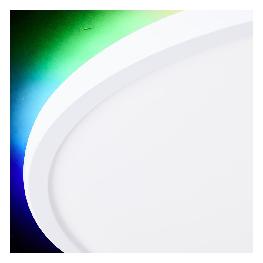 Brilliant - Dimmbare LED-RGBW-Deckenleuchte SALTERY LED/22W/230V 3000-6500K + Fernbedienung