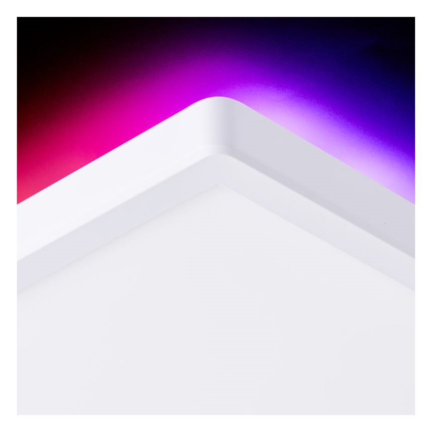 Brilliant - Dimmbare LED-RGBW-Deckenleuchte SALTERY LED/22W/230V 3000-6500K + Fernbedienung