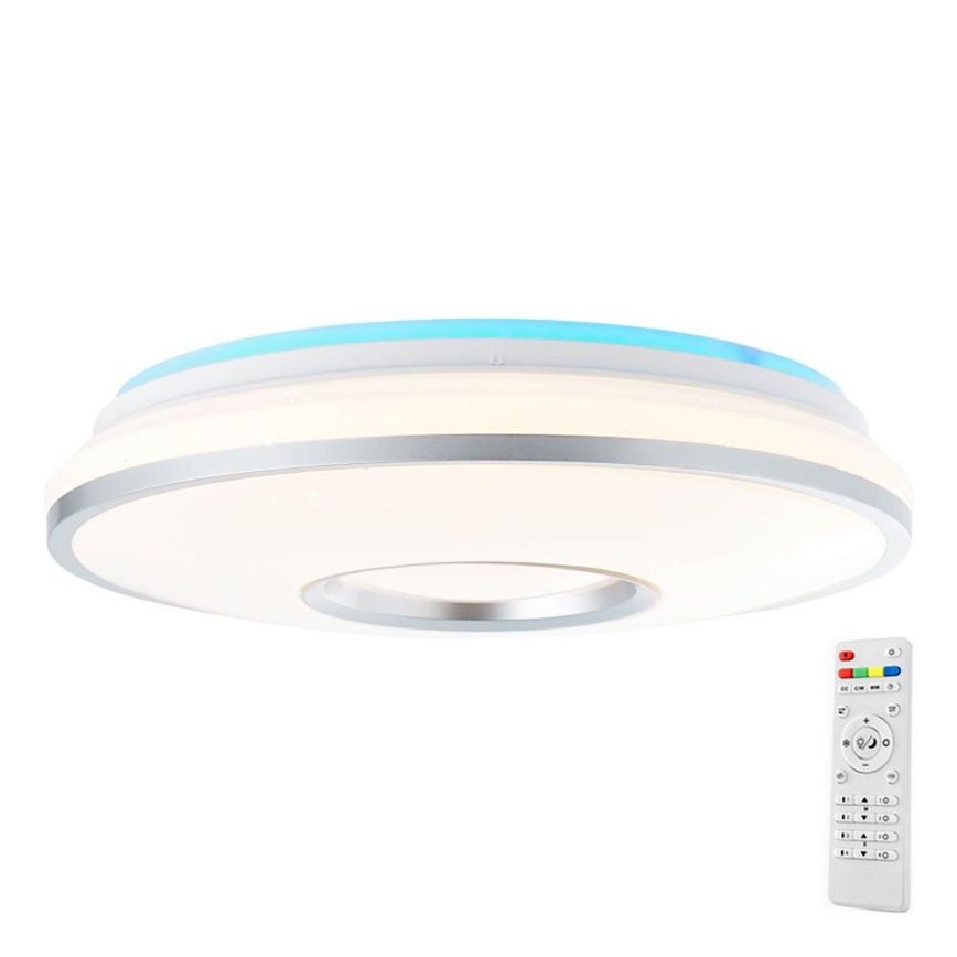 Brilliant - Dimmbare LED-RGBW-Deckenleuchte VISITATION LED/24W/230V 3000-6500K + Fernbedienung