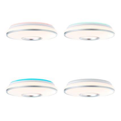 Brilliant - Dimmbare LED-RGBW-Deckenleuchte VISITATION LED/24W/230V 3000-6500K + Fernbedienung
