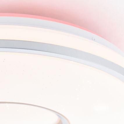 Brilliant - Dimmbare LED-RGBW-Deckenleuchte VISITATION LED/24W/230V 3000-6500K + Fernbedienung