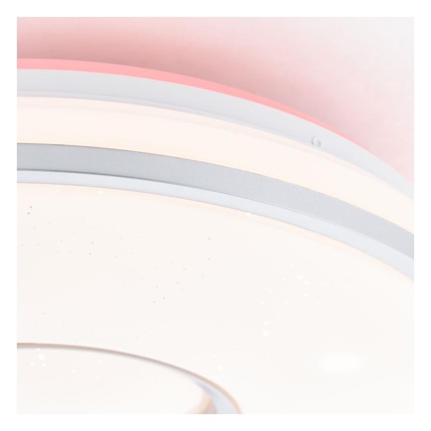Brilliant - Dimmbare LED-RGBW-Deckenleuchte VISITATION LED/24W/230V 3000-6500K + Fernbedienung