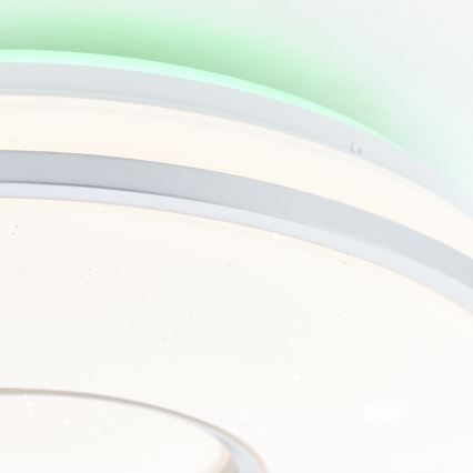 Brilliant - Dimmbare LED-RGBW-Deckenleuchte VISITATION LED/24W/230V 3000-6500K + Fernbedienung