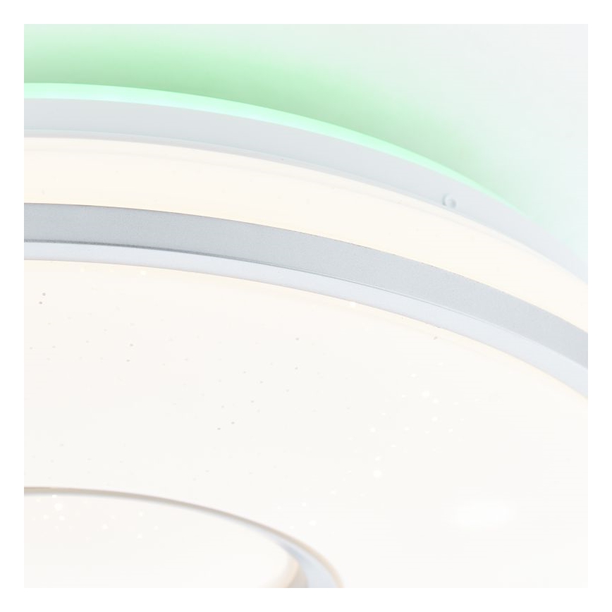 Brilliant - Dimmbare LED-RGBW-Deckenleuchte VISITATION LED/24W/230V 3000-6500K + Fernbedienung