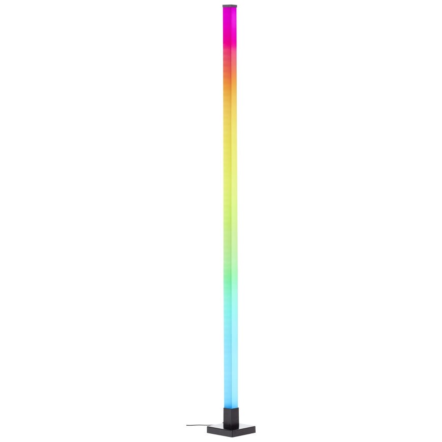 Brilliant - Dimmbare Stehleuchte (LED RGBW) NEELE LED/6,5W/230V schwarz + Fernbedienung
