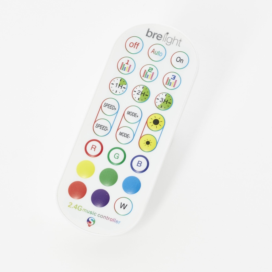Brilliant - Dimmbare Stehleuchte (LED RGBW) NEELE LED/6,5W/230V weiß + Fernbedienung