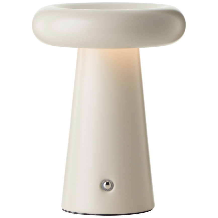 Brilliant - Dimmbare LED-Tischleuchte mit Touch-Funktion MUFFIN LED/3W/5V USB IP44 cremefarben