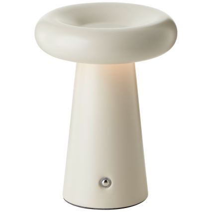 Brilliant - Dimmbare LED-Tischleuchte mit Touch-Funktion MUFFIN LED/3W/5V USB IP44 cremefarben