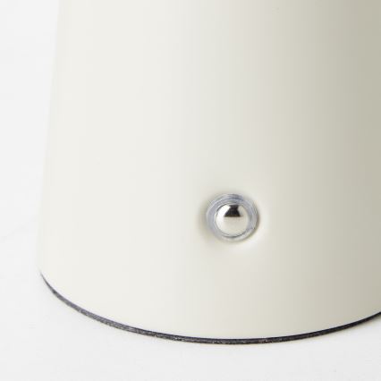 Brilliant - Dimmbare LED-Tischleuchte mit Touch-Funktion MUFFIN LED/3W/5V USB IP44 cremefarben