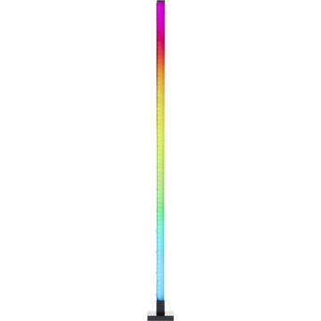 Brilliant - Dimmbare Stehleuchte (LED RGBW) NEELE LED/6,5W/230V schwarz + Fernbedienung
