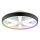 Brilliant - Dimmbarer Deckenventilator mit Leuchte (LED RGBW) GAIANO LED/48W/230V 2700-6500K schwarz + Fernbedienung