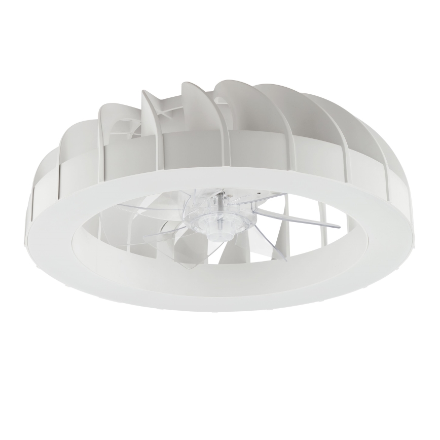 Brilliant - LED RGBW dimmbarer Deckenventilator mit Licht FANORA LED/30W/230V 2700-6500K Ø 46 cm weiß + Fernbedienung