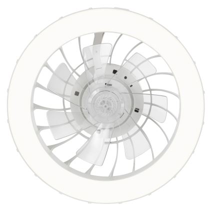 Brilliant - LED RGBW dimmbarer Deckenventilator mit Licht FANORA LED/30W/230V 2700-6500K Ø 46 cm weiß + Fernbedienung