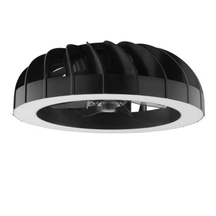 Brilliant - LED RGBW dimmbarer Deckenventilator mit Licht FANORA LED/30W/230V 2700-6500K Ø 46 cm schwarz + Fernbedienung
