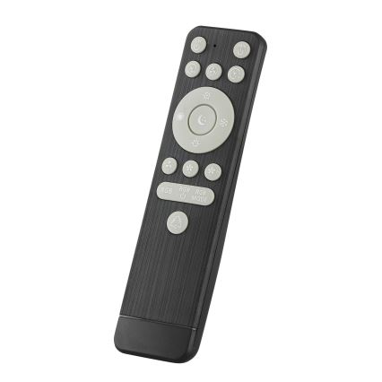 Brilliant - LED RGBW dimmbarer Deckenventilator mit Licht GAIANO LED/48W/230V 2700-6500K Schwarz + Fernbedienung