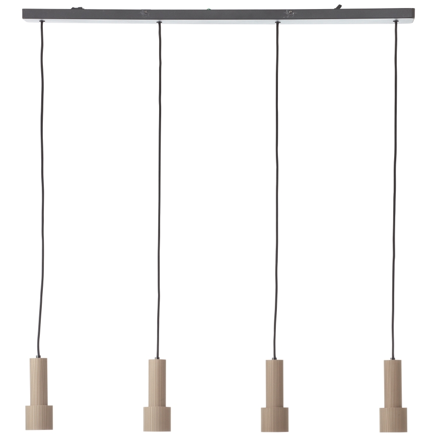 Brilliant - Hängeleuchte CADIZ 4xGU10/10W/230V bronzen