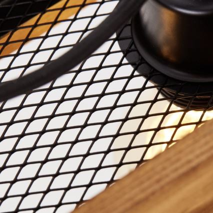 Brilliant - Hängeleuchte CALANDRA 6xE27/42W/230V Kiefer