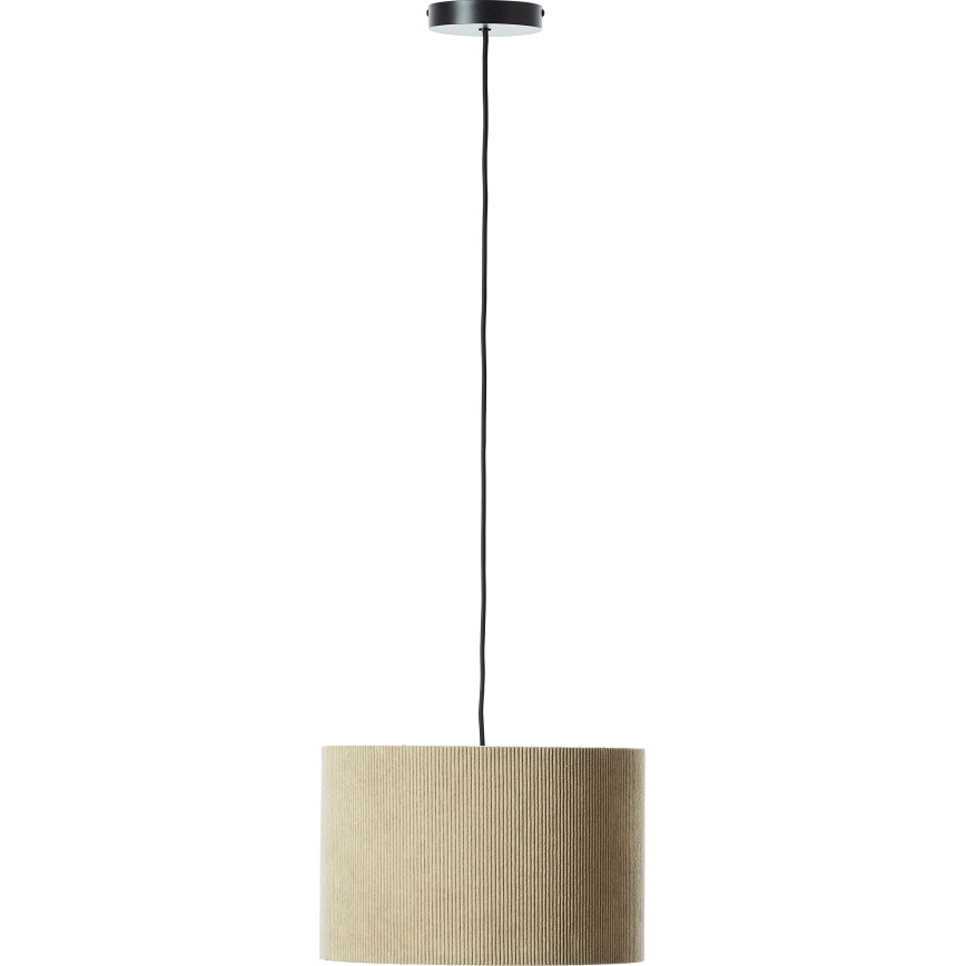 Brilliant - Hängeleuchte TONY 1xE27/20W/230V d 35 cm braun