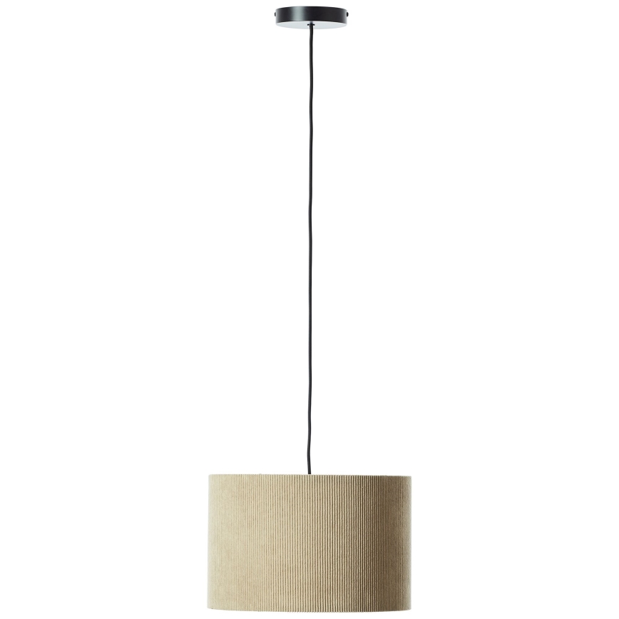 Brilliant - Hängeleuchte TONY 1xE27/20W/230V d 35 cm braun