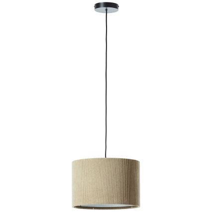Brilliant - Hängeleuchte TONY 1xE27/20W/230V d 35 cm braun