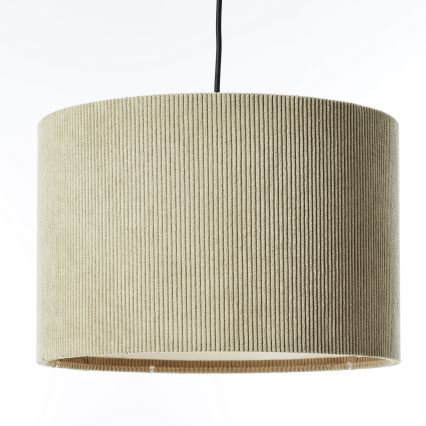 Brilliant - Hängeleuchte TONY 1xE27/20W/230V d 35 cm braun