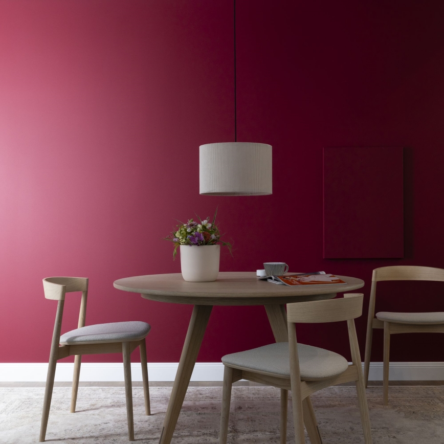 Brilliant - Hängeleuchte TONY 1xE27/20W/230V d 35 cm cremefarben