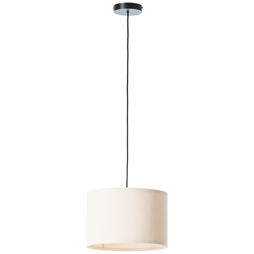 Brilliant - Hängeleuchte TONY 1xE27/20W/230V d 35 cm cremefarben