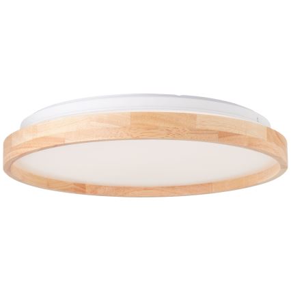 Brilliant - LED-Deckenleuchte ALSON LED/26W/230V 3000/4500K d 39,5 cm Gummibaum - FSC-zertifiziert