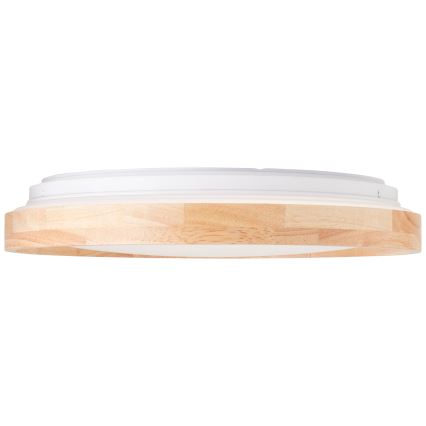 Brilliant - LED-Deckenleuchte ALSON LED/26W/230V 3000/4500K d 39,5 cm Gummibaum - FSC-zertifiziert