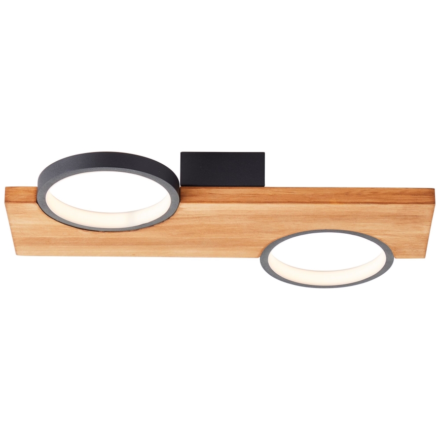 Brilliant - LED-Deckenleuchte CHEESY LED/14W/230V Kiefer - FSC-zertifiziert