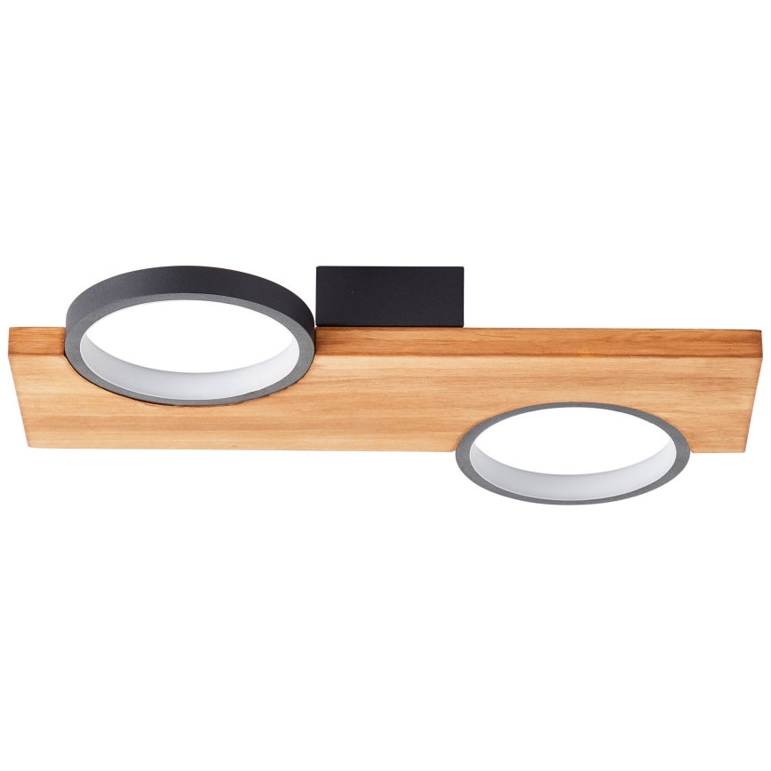 Brilliant - LED-Deckenleuchte CHEESY LED/14W/230V Kiefer - FSC-zertifiziert