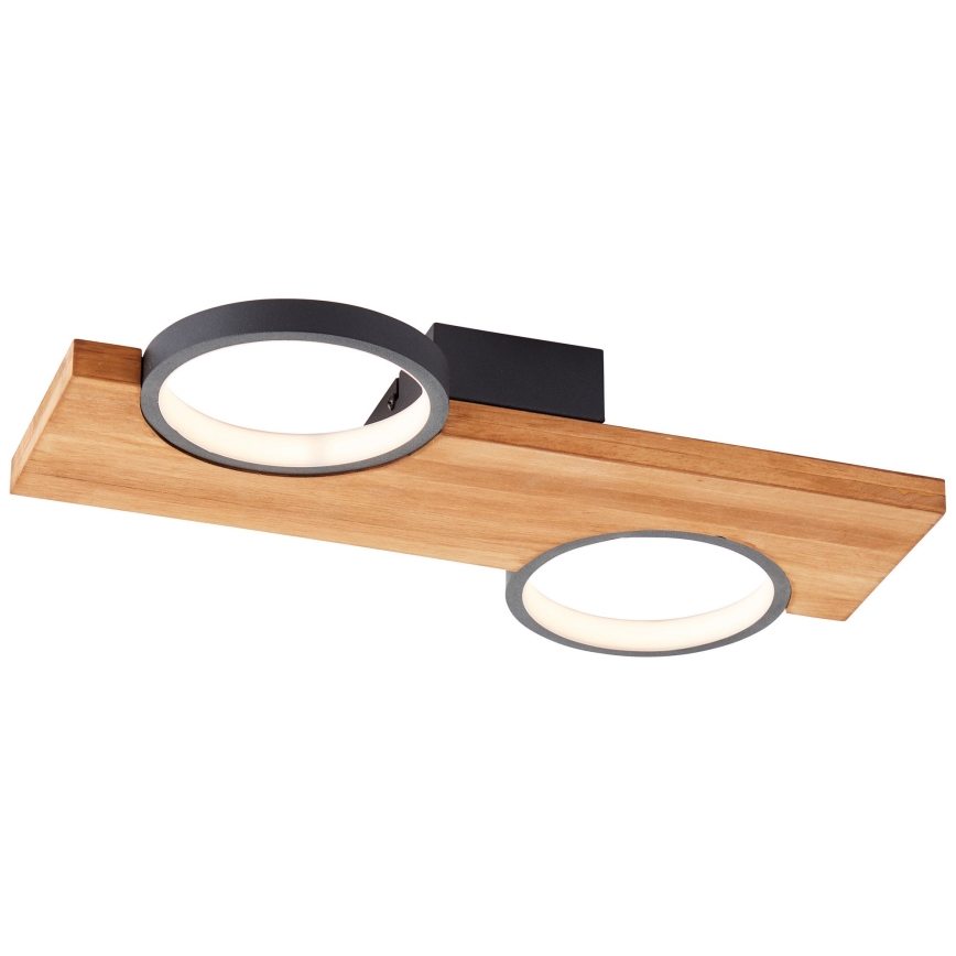 Brilliant - LED-Deckenleuchte CHEESY LED/14W/230V Kiefer - FSC-zertifiziert