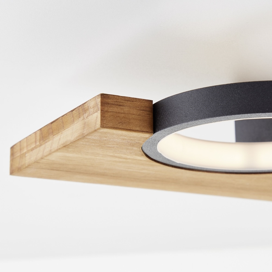 Brilliant - LED-Deckenleuchte CHEESY LED/14W/230V Kiefer - FSC-zertifiziert