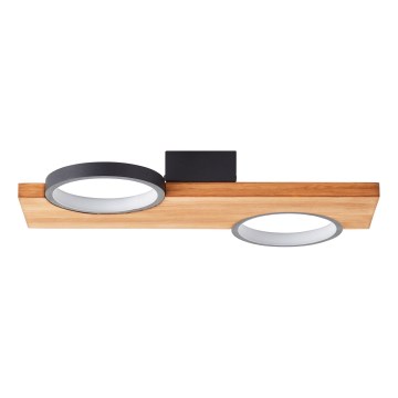 Brilliant - LED-Deckenleuchte CHEESY LED/14W/230V Kiefer - FSC-zertifiziert