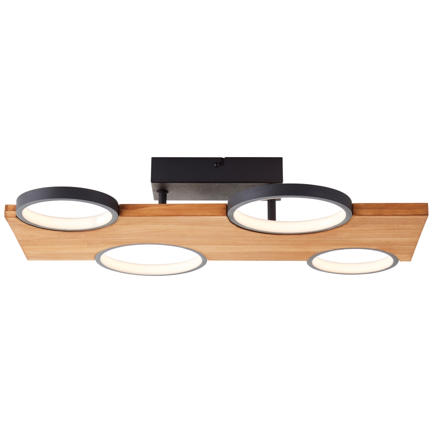 Brilliant - LED-Deckenleuchte CHEESY LED/28W/230V Kiefer - FSC-zertifiziert