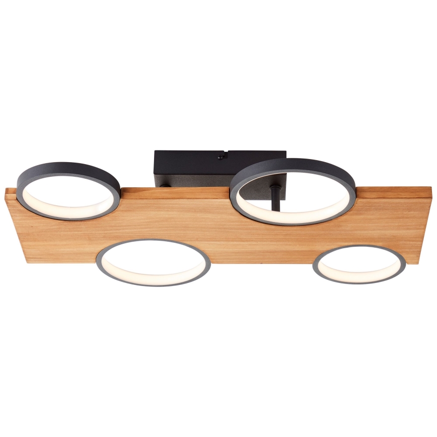 Brilliant - LED-Deckenleuchte CHEESY LED/28W/230V Kiefer - FSC-zertifiziert