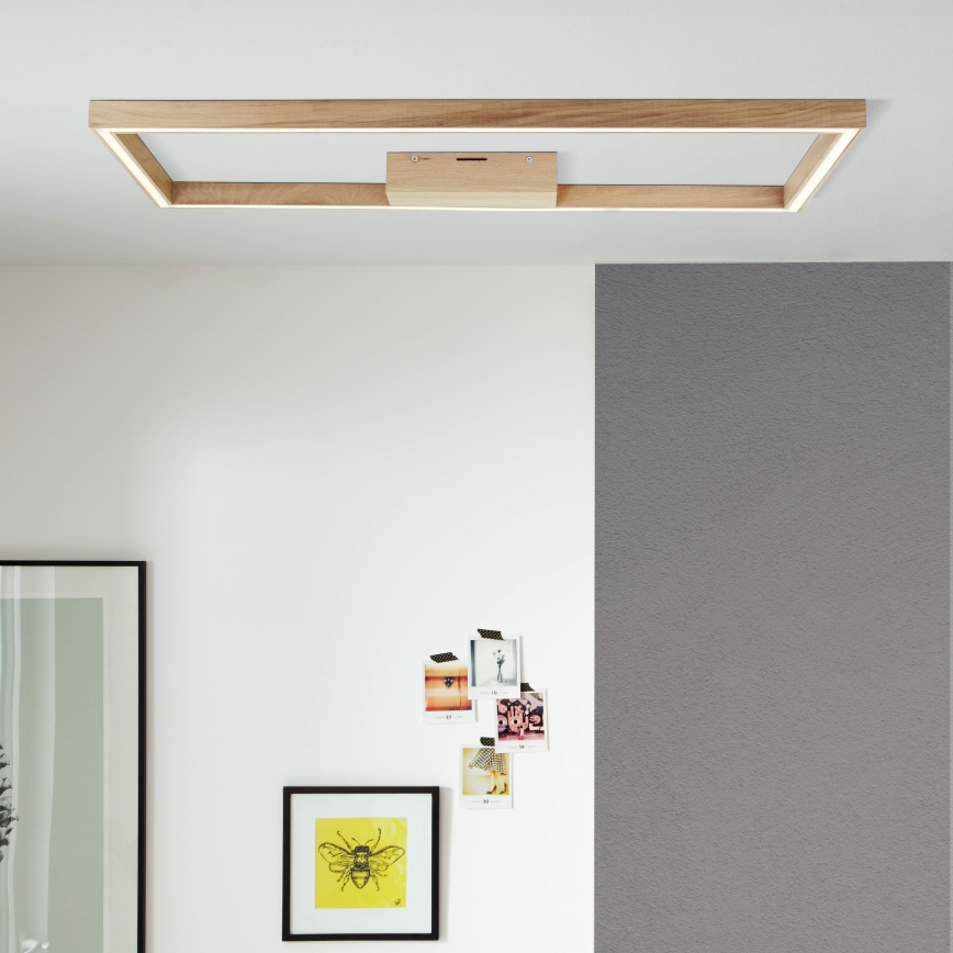 Brilliant - LED-Deckenleuchte DELGROSSO LED/24W/230V 3000K Eiche