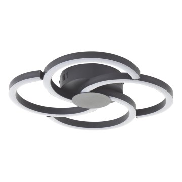 Brilliant - LED-Deckenleuchte FICO LED/22W/230V d 34 cm schwarz